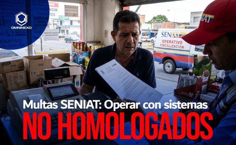 Multas SENIAT: Operar con sistemas NO homologados